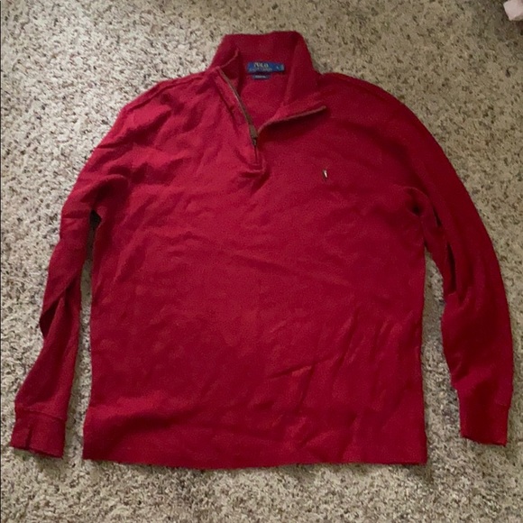 Polo Ralph Lauren Other - Ralph Lauren Estate Rib 1/4 zip, multi color pony
